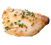 175. Gegrilltes Butterfischfilet 175. Gegrilltes Butterfischfilet