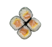 41.   Mango Lachs Maki (8stk.)