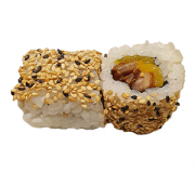 76. Inside Out Mango Duck Roll (8 Stk.) 76. Inside Out Mango Duck Roll (8 Stk.)